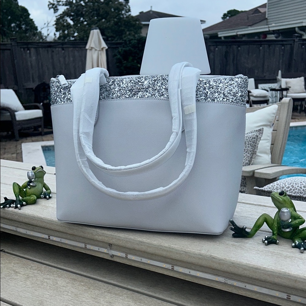 Kate Spade NWT New York Flash Glitter Satchel